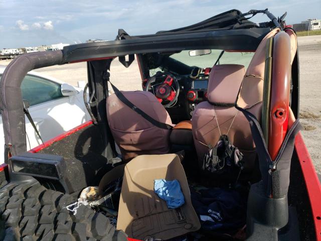 1C4AJWAG1GL236956 - 2016 JEEP WRANGLER S RED photo 6