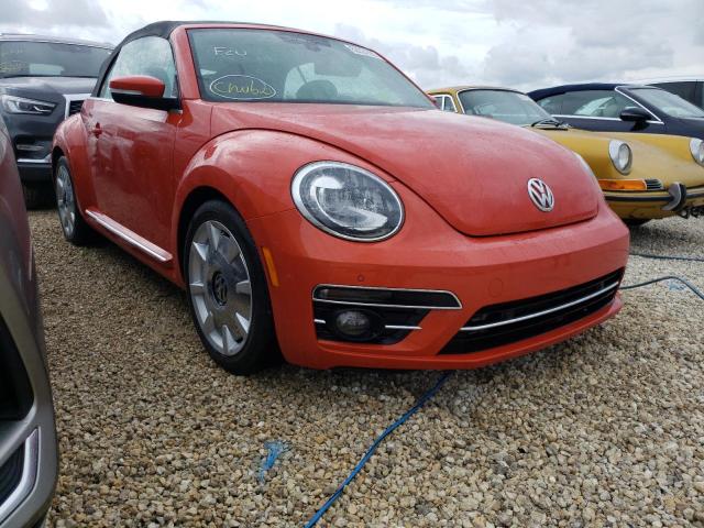 3VW5DAAT7KM509086 - 2019 VOLKSWAGEN BEETLE S ORANGE photo 1