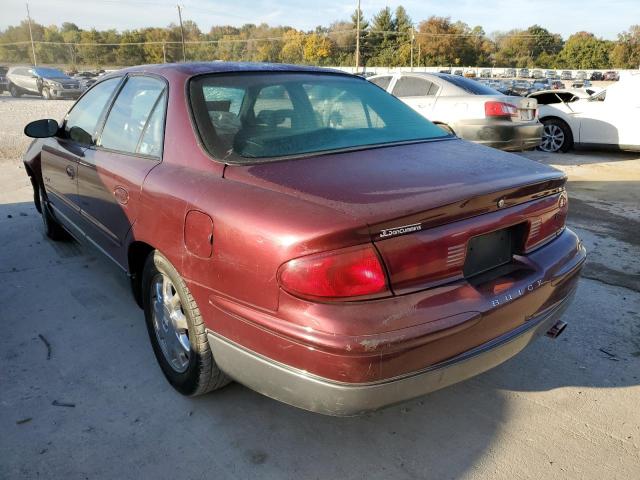 2G4WF5212W1425529 - 1998 BUICK REGAL GS BURGUNDY photo 3