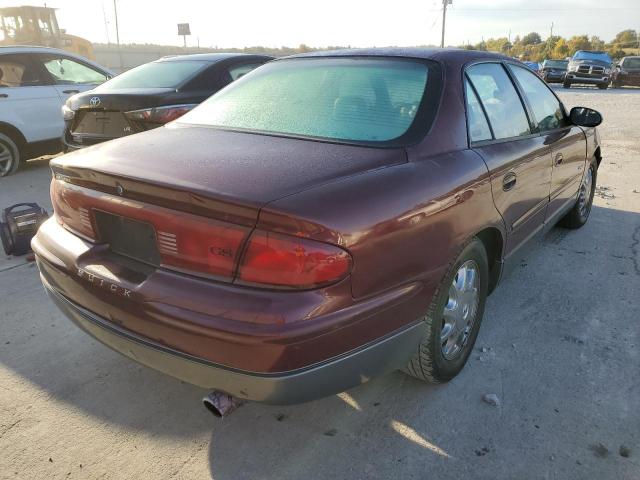 2G4WF5212W1425529 - 1998 BUICK REGAL GS BURGUNDY photo 4