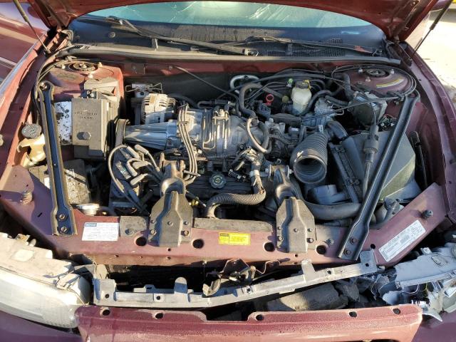 2G4WF5212W1425529 - 1998 BUICK REGAL GS BURGUNDY photo 7