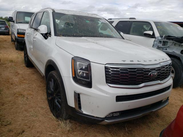 5XYP54HC4LG024418 - 2020 KIA TELLURIDE WHITE photo 1