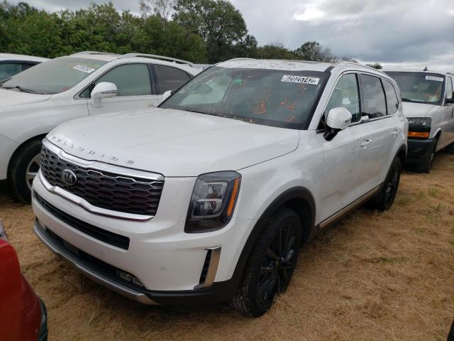 5XYP54HC4LG024418 - 2020 KIA TELLURIDE WHITE photo 2