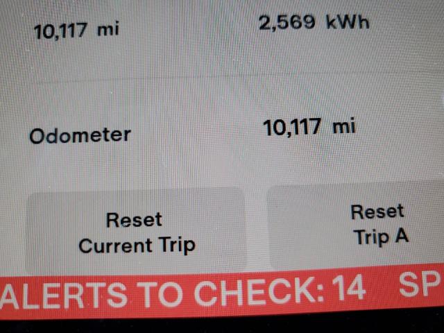 7SAYGDEE2NF315372 - 2022 TESLA MODEL Y أبيض صورة 8