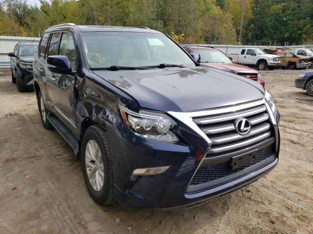 JTJBM7FX8K5210553 - 2019 LEXUS GX 460 BLUE photo 1