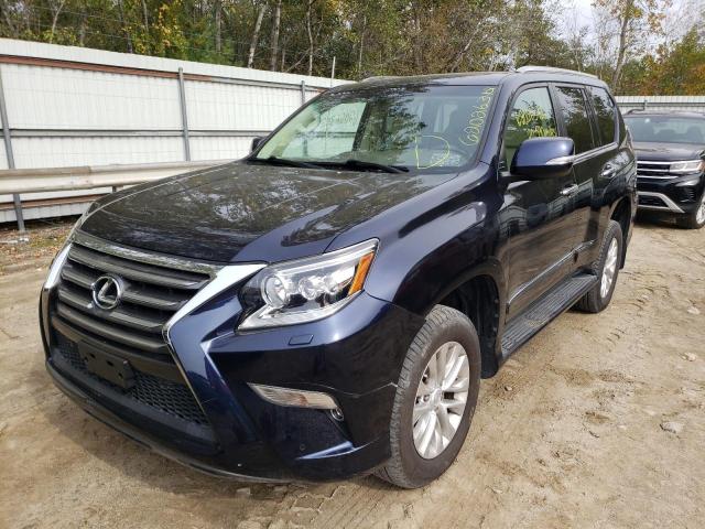 JTJBM7FX8K5210553 - 2019 LEXUS GX 460 BLUE photo 2