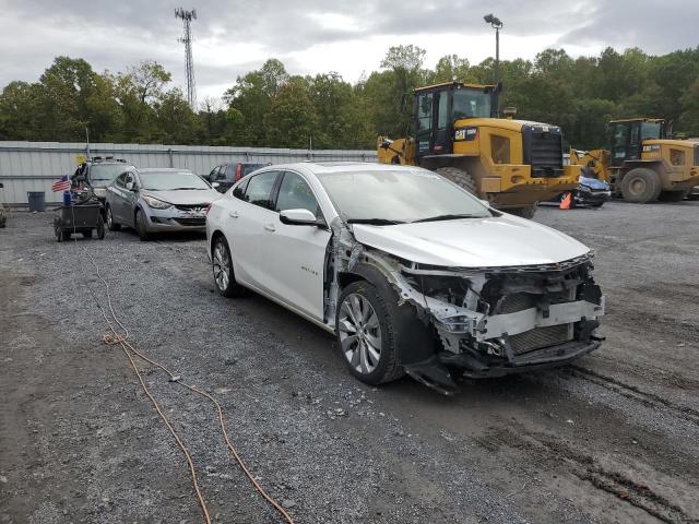 1G1ZE5SX9JF225296 - 2018 CHEVROLET MALIBU PRE WHITE photo 1