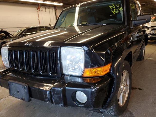 1J8HG48N76C264497 - 2006 JEEP COMMANDER 黑色 照片 10