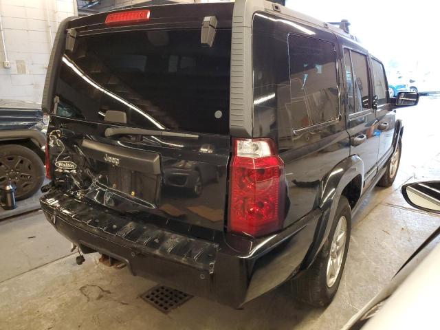 1J8HG48N76C264497 - 2006 JEEP COMMANDER 黑色 照片 4