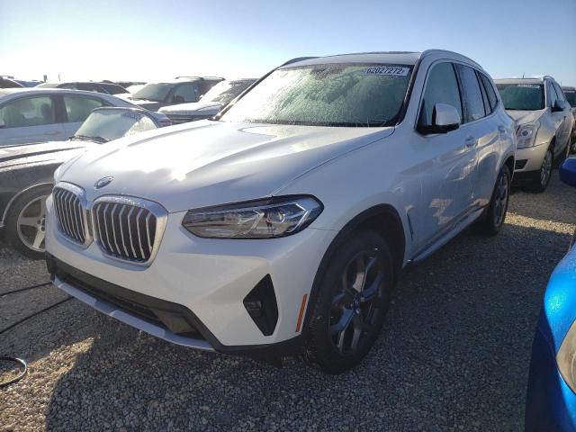 5UX43DP09N9J95068 - 2022 BMW X3 SDRIVE3 Ақ фото 2