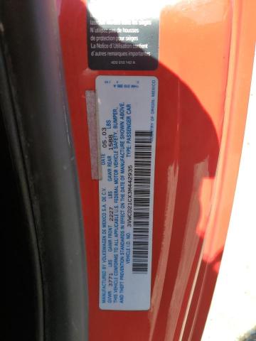 3VWCD21CX3M442935 - 2003 VOLKSWAGEN NEW BEETLE 红色 照片 10