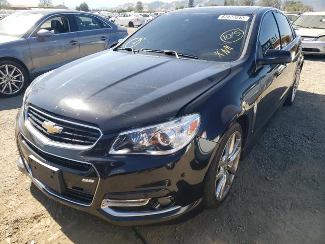 6G3F15RW4EL966078 - 2014 CHEVROLET SS BLACK photo 2