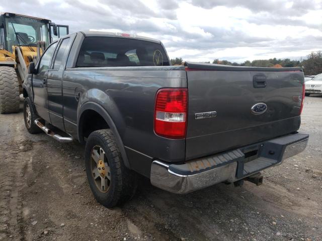 1FTPX14574NA88057 - 2004 FORD F150 GRAY photo 3