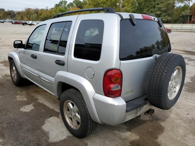 1J4GL58K74W189929 - 2004 JEEP LIBERTY LI SILVER photo 3