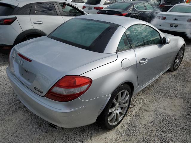 WDBWK56FX5F057581 - 2005 MERCEDES-BENZ SLK 350 SILVER photo 3