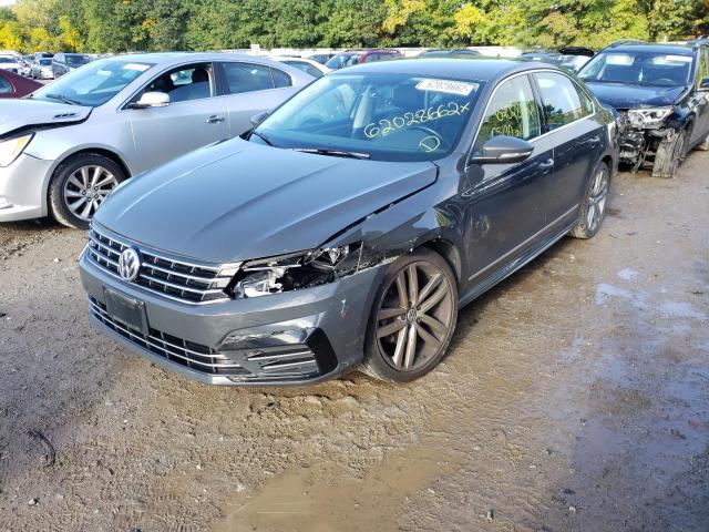 1VWDT7A33HC082758 - 2017 VOLKSWAGEN PASSAT R-L GRAY photo 2