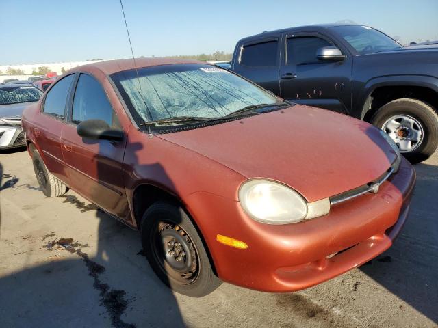 1B3ES46C2YD831613 - 2000 DODGE NEON BASE RED photo 1