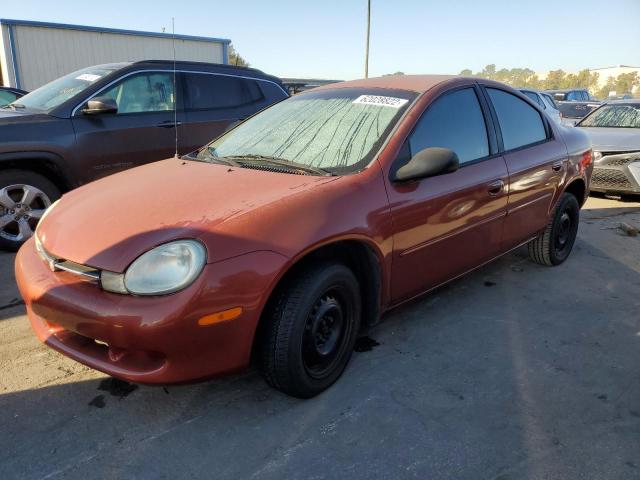 1B3ES46C2YD831613 - 2000 DODGE NEON BASE RED photo 2