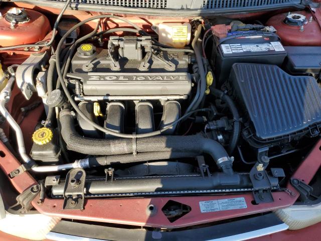 1B3ES46C2YD831613 - 2000 DODGE NEON BASE RED photo 7