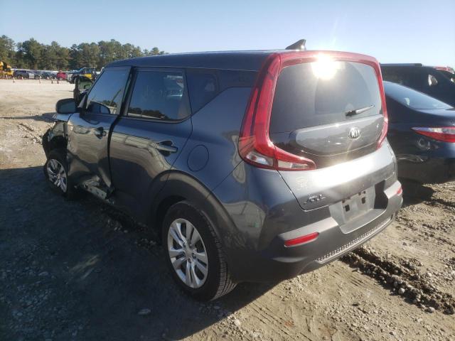 KNDJ23AU9L7733824 - 2020 KIA SOUL LX GRAY photo 3