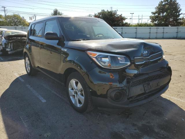 KNDJN2A2XJ7905551 - 2018 KIA SOUL BLACK photo 1