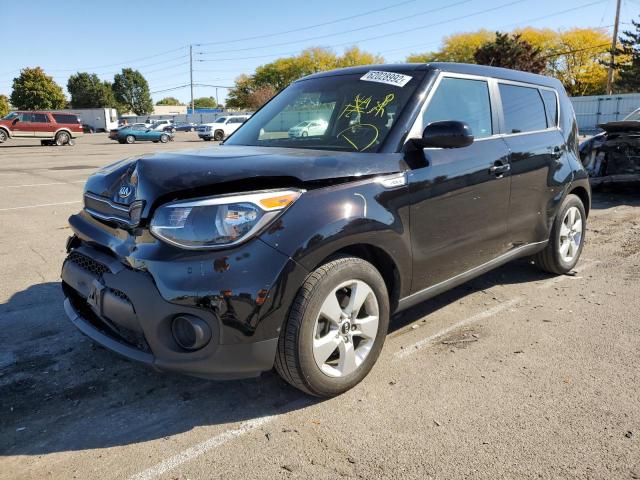 KNDJN2A2XJ7905551 - 2018 KIA SOUL BLACK photo 2