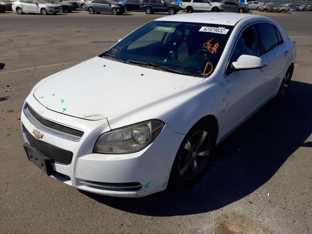 1G1ZC5E02CF292197 - 2012 CHEVROLET MALIBU 1LT Ақ фото 2