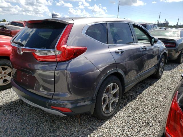 7FARW1H58HE003239 - 2017 HONDA CR-V EX GRAY photo 4