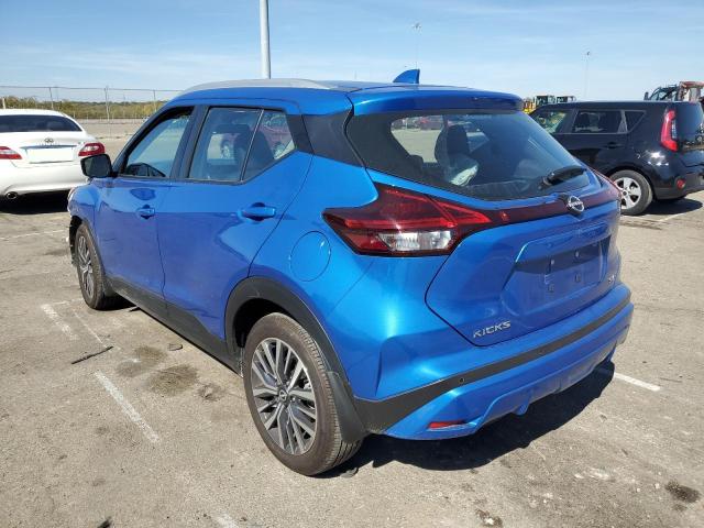 3N1CP5CV7NL480371 - 2022 NISSAN KICKS SV BLUE photo 3