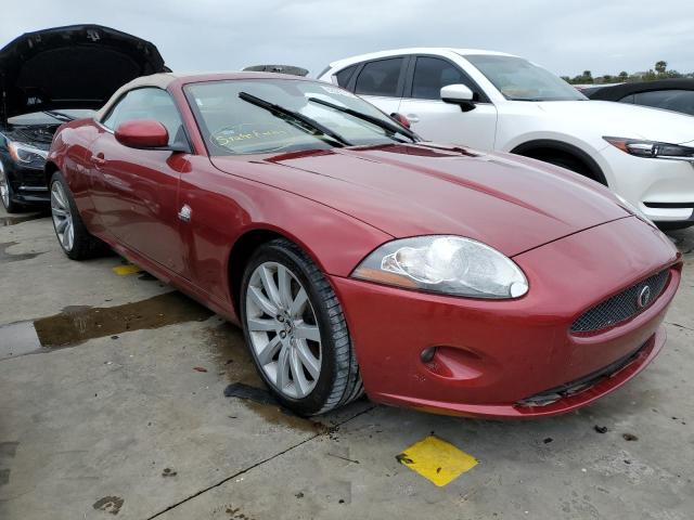 SAJWA44B085B27280 - 2008 JAGUAR XK RED photo 1