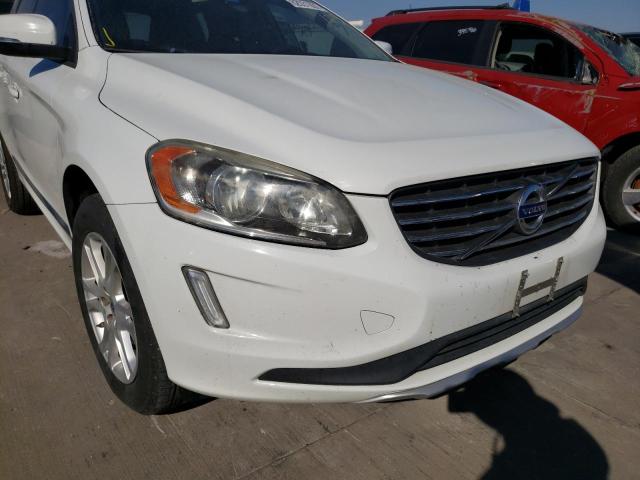 YV440MDJ7F2672949 - 2015 VOLVO XC60 T5 WHITE photo 9