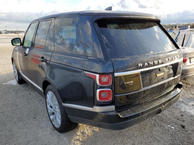 SALGS2RU1LA583664 - 2020 LAND ROVER RANGE ROVE BLACK photo 3