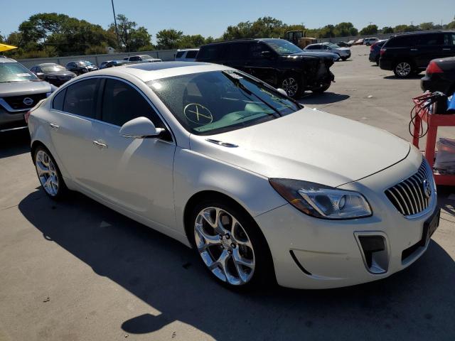 2G4GV5GV7C9155620 - 2012 BUICK REGAL GS WHITE photo 1