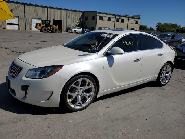 2G4GV5GV7C9155620 - 2012 BUICK REGAL GS თეთრი ფოტო 2