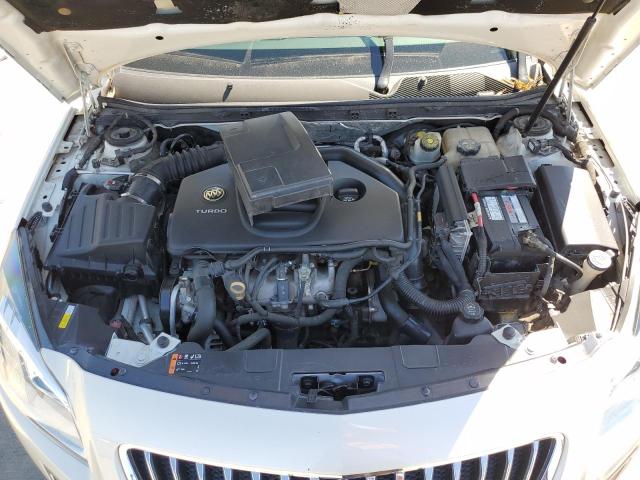 2G4GV5GV7C9155620 - 2012 BUICK REGAL GS თეთრი ფოტო 7