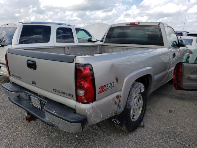 1GCEK14T34Z252773 - 2004 CHEVROLET SILVERADO2 GRAY photo 4