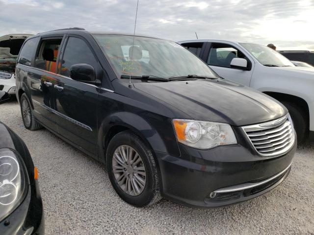 2C4RC1CG9FR705987 - 2015 CHRYSLER TOWN & COU BLACK photo 1