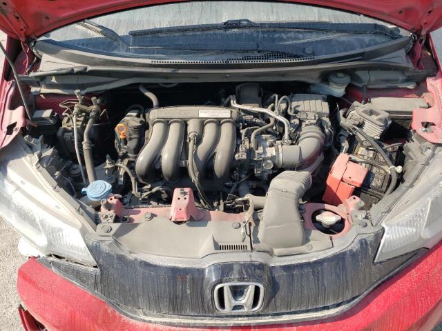 JHMGK5H53GX008647 - 2016 HONDA FIT LX RED photo 7