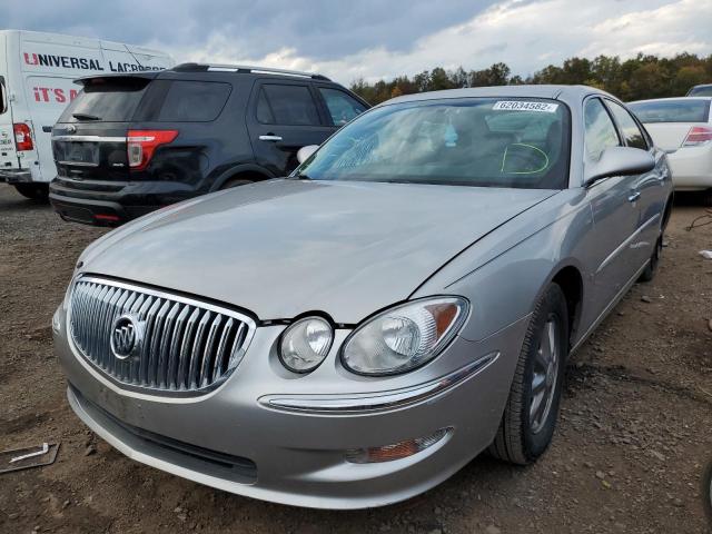 2G4WD582981135507 - 2008 BUICK LACROSSE C SILVER photo 2