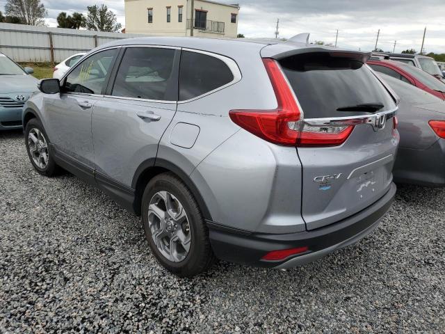 7FARW1H85KE037091 - 2019 HONDA CR-V EXL SILVER photo 3