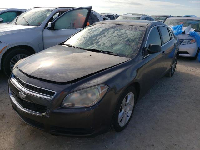 1G1ZB5EB2AF233152 - 2010 CHEVROLET MALIBU LS GRAY photo 2