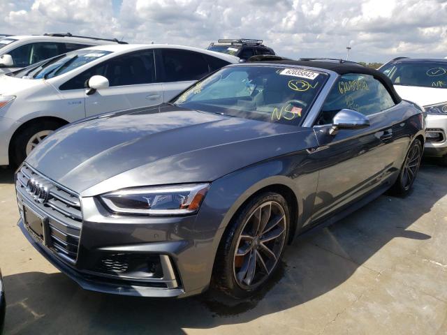 WAU24GF52JN020745 - 2018 AUDI S5 PRESTIG GRAY photo 2