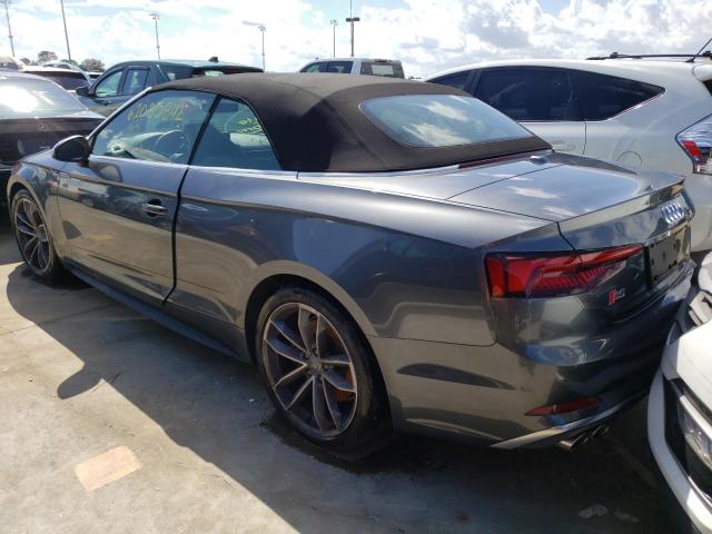 WAU24GF52JN020745 - 2018 AUDI S5 PRESTIG GRAY photo 3