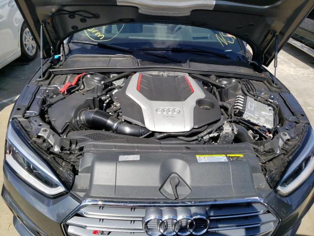 WAU24GF52JN020745 - 2018 AUDI S5 PRESTIG GRAY photo 7