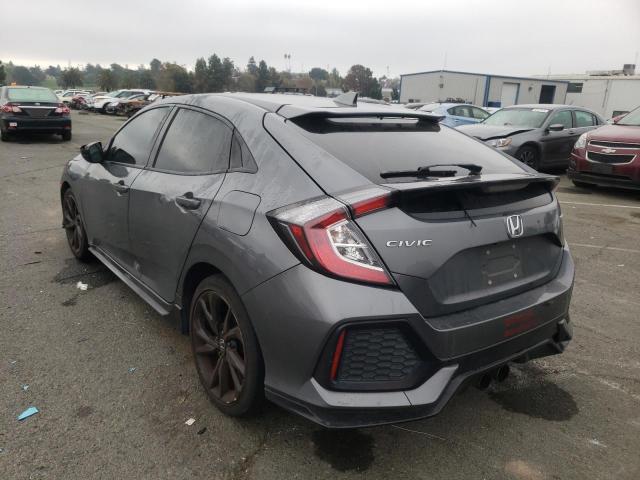 SHHFK7H49HU410800 - 2017 HONDA CIVIC SPOR GRAY photo 3