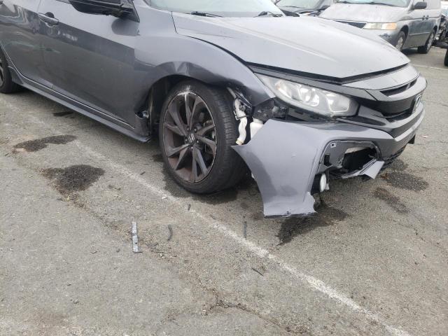 SHHFK7H49HU410800 - 2017 HONDA CIVIC SPOR GRAY photo 9