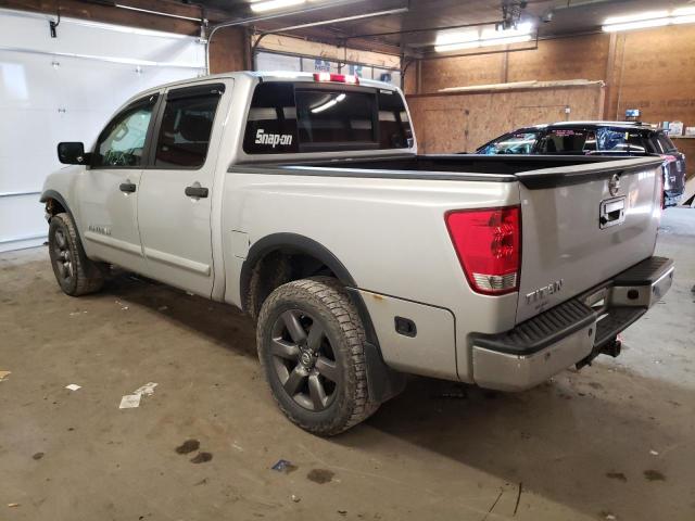 1N6AA0EC2FN510654 - 2015 NISSAN TITAN S SILVER photo 3