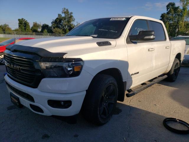 1C6RREFT8MN647015 - 2021 RAM 1500 BIG H WHITE photo 2