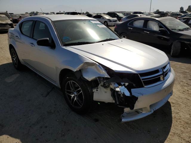 1B3BD4FB0BN537360 - 2011 DODGE AVENGER EX SILVER photo 1