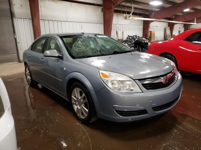 1G8ZS57N38F138358 - 2008 SATURN AURA XE BLUE photo 1